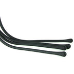 Kink By Doc Johnson The Quad Premium Silicone Whip, Black