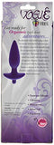 Trinity Vibes Vibrating Silicone Anal Plug, Small