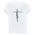 BLAcKMYTH Womens graphic Funny T Shirt cute Tops Teen girl Tees White X-Large
