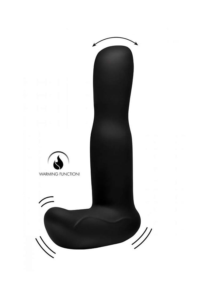 Silicone Prostate Stroking Vibrator With Remote Control