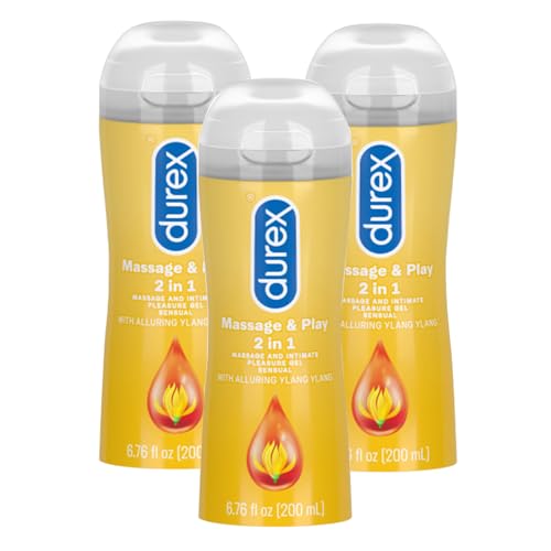 Durex Massage & Play 2 In 1 Sensual Ylang Ylang - 6.76 Fl. Oz. / 200 Ml