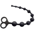 Anal Beads Silicone Butt Plugs Anal Trainer Plug Pull Ring Chain with 10 Beads G-spot Prostate Massage Masturbation Sex Toys for