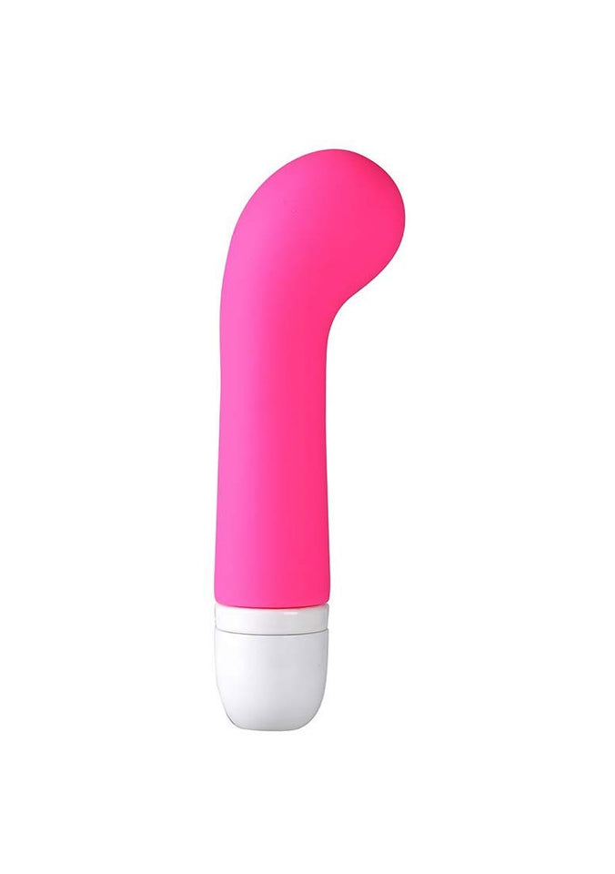 Maia Toys Ava Silicone G Spot Vibe Neon Pink