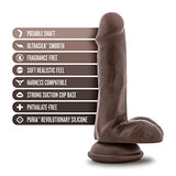 Dr. Skin Dr.Dan Dildo W/Suct Cu Sil 6 Ch
