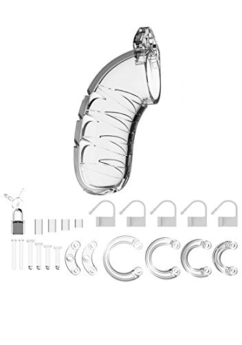 Mancage Chastity 4.5In Transparent Model 04