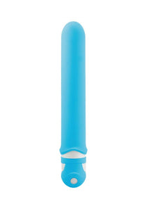 (D) NEON LUV TOUCH DELUXE BLUE VIBRATOR