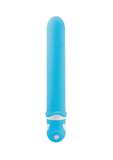 (D) NEON LUV TOUCH DELUXE BLUE VIBRATOR