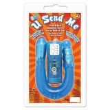 Golden Triangle U Send Me Dual Vibrator, Blue