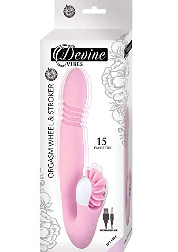 Devine Vibes Orgasm Wheel & Stroker-Pink