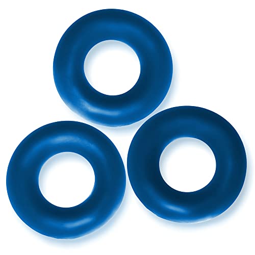 Oxballs Fat Willy 3Pk Jumbo Cockrings Bl