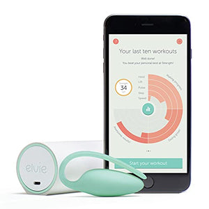 Elvie Trainer Exerciser  To Strengthen and Tone Pelvic Floor Muscles  Award Winning Smart Kegel Trainer Uses Biofeedback To Im