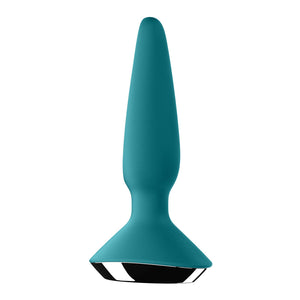 Satisfyer Plug-Ilicious 1 Anal Vibrator With App Control - Vibrating Anal Plug, Butt Plug, Tapered Shape, Pointed Tip, Wide Base
