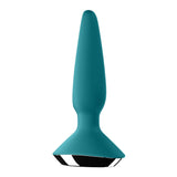 Satisfyer Plug-Ilicious 1 Anal Vibrator With App Control - Vibrating Anal Plug, Butt Plug, Tapered Shape, Pointed Tip, Wide Base