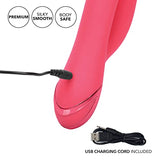 CalExotics California Dreaming San Francisco Sweetheart - Silicone Rabbit Vibrator - Waterproof G Spot Sex Toys for Couples - 10