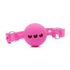 Mouth Ball Breathable Gag - Davidsource Ball Gag Breathable Silicone Ball with Holes Open Mouth Gag Sex Toy for Fetish Lover