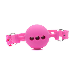 Mouth Ball Breathable Gag - Davidsource Ball Gag Breathable Silicone Ball with Holes Open Mouth Gag Sex Toy for Fetish Lover
