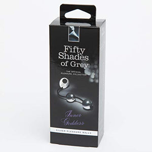 Fifty Shades Of Grey Inner Goddess Silver Pleasure Balls
