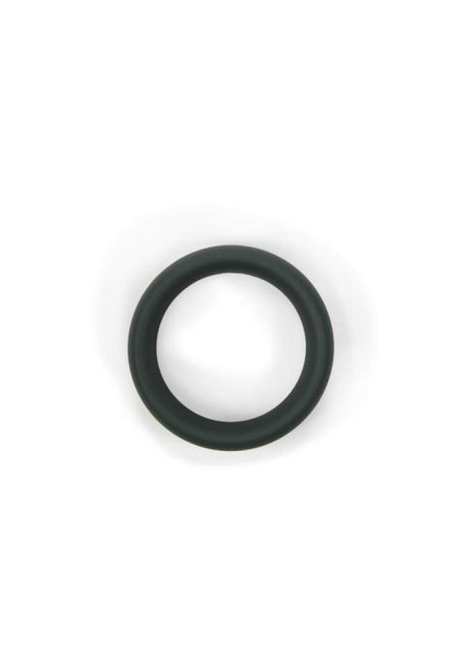 Topco Hombre Snug-Fit Silicone C-Band Charcoal Adult Toys For Couples Sex Enhancer Ring For Longer Orgasm 0.055 Pound