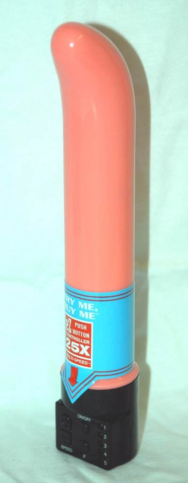 25X G Spot Vibe 7 Glow N Dark Pink