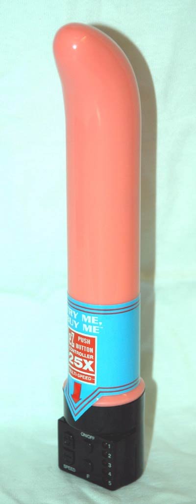 25X G Spot Vibe 7 Glow N Dark Pink