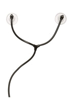 Doc Johnson Kink  Swell  Auto Vibrating Nipple Sucker Cups  Blackclear