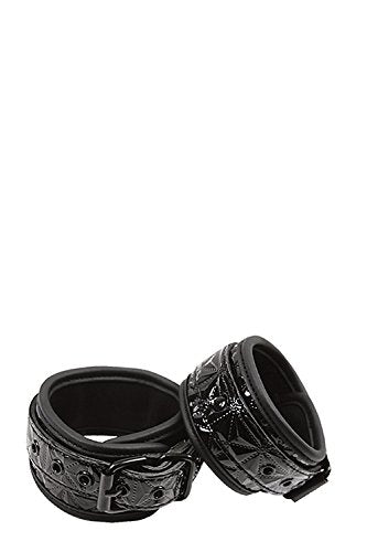 Sinful Ankle Cuffs Black