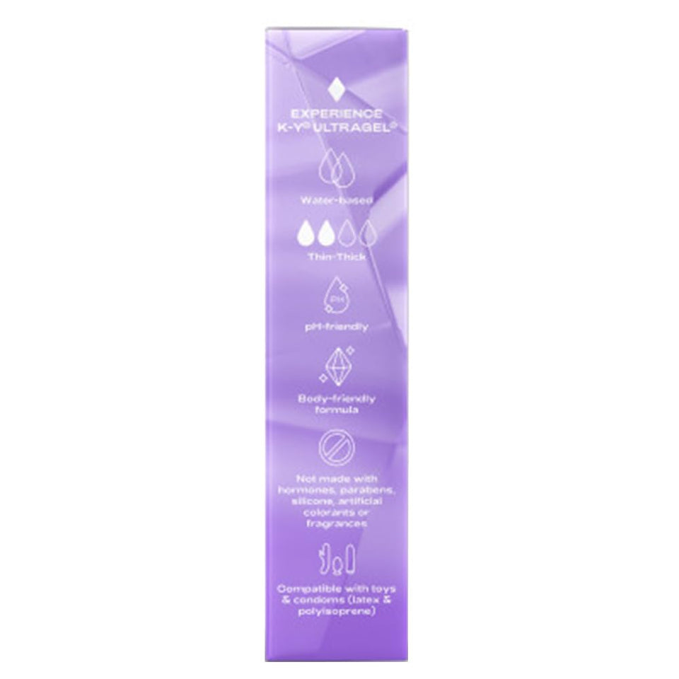 K-Y UltraGel Premium Water Based Lube- Personal Lubricant Safe To Use With Latex Condoms, Devices, Sex Toys and Vibrators, 1.5 o