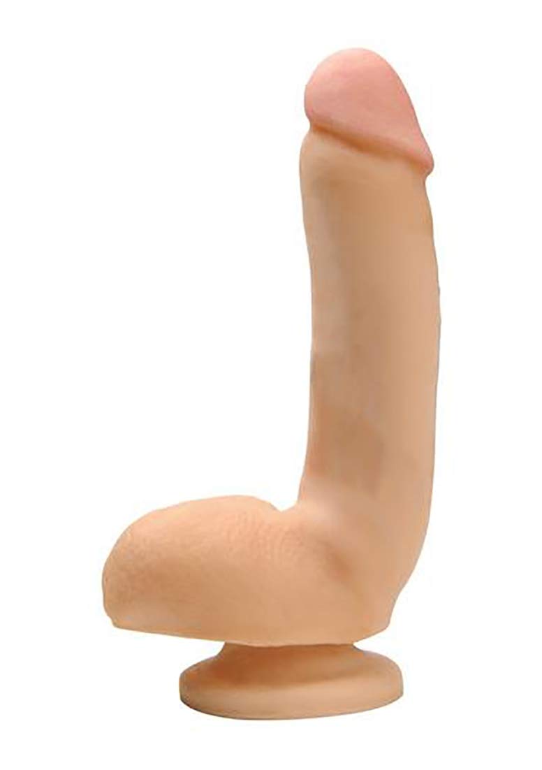 Wildfire Realistic Ultrasoft Dildo with Suction Cup Cyberskin Lifesize Penis Dong for Female Masturbation