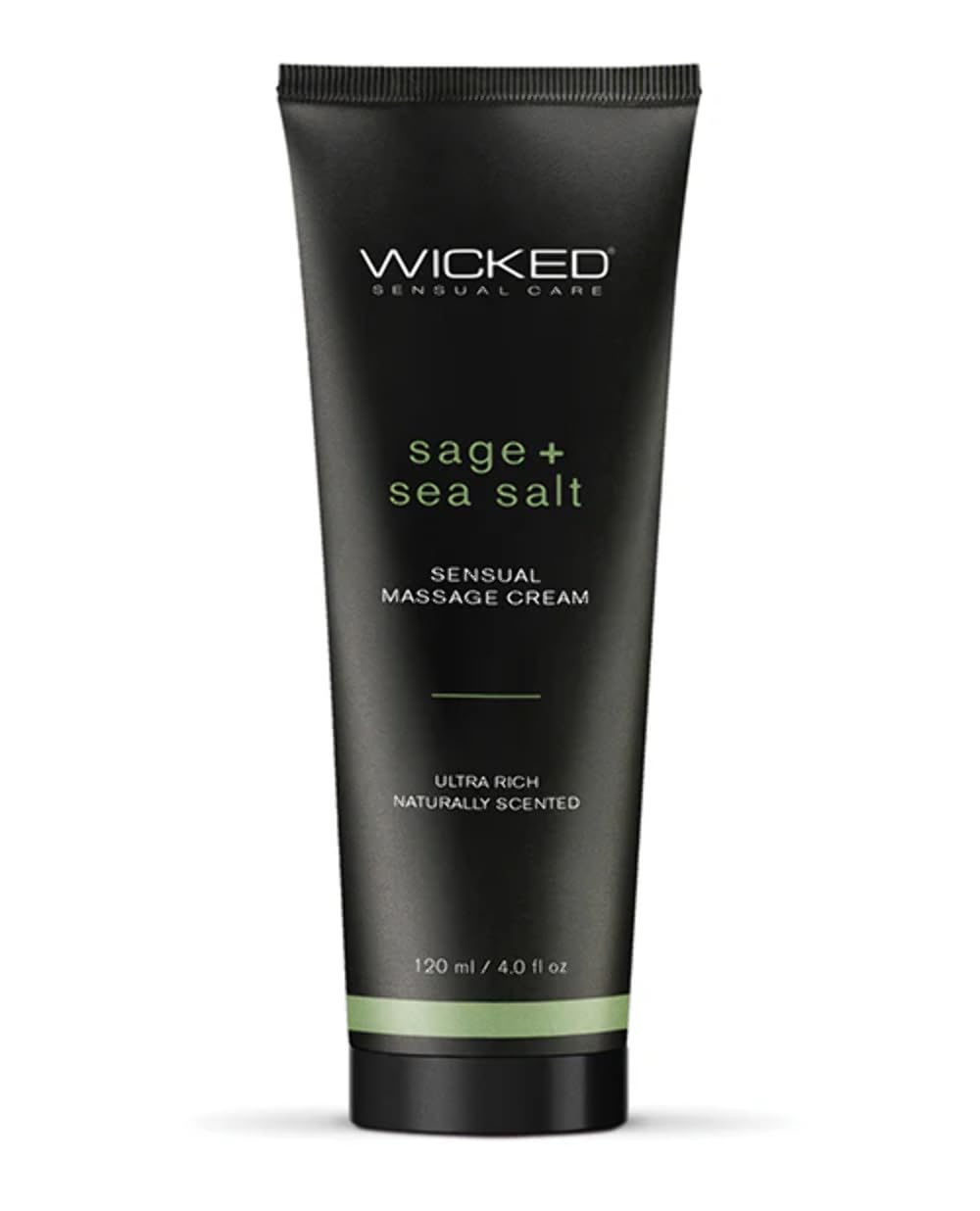 Wicked Sensual Massage Cream-Sage  Sea Salt Scented 10Ml Foil
