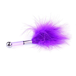 Sex Feather Tickler Sex Feather Teaser Adult Toy Sex Feather Anal Plug Massager Adult Flirting Toy Sex Toy SM for Beginners for