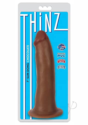 Curve Novelties 63457: Thinz 7In Slim Dong Chocolate