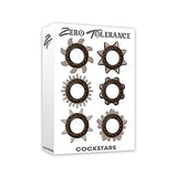Zero Tolerance Cockstars Unique Penis Rings - 6 Pack