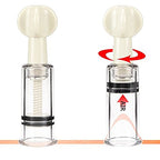 Angel Kiss 2pcs/Set Twist Up Manual Vacuum Natural Nipple Correction Cup for Flat and Inverted Nipples for Proper Latch-on New B