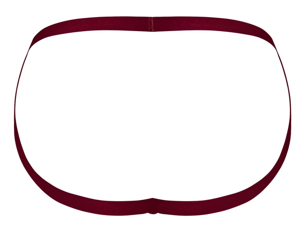 Lucifer Strappy Jock Burgundy S/M
