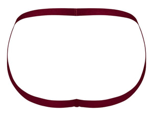 Lucifer Strappy Jock Burgundy S/M
