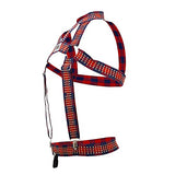 Mp  Elastic Harness With Ring Red 1Sz
