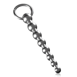 FST Penis Plug Stainless Steel Urethra Sound Multi Bead Urethral Plug Claspable O-Ring Urethral Dilator Sex Toys for Male Mastur