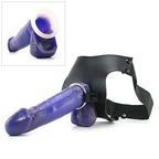 Pipedream Fetish Fantasy Purple Delight Hollow Strap-On Male Enhancement, With Free Love Mask
