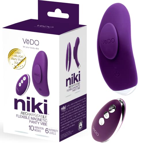 Vedo Niki Rechargeable Flexible Panty Vibe (Deep Purple)