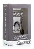 Ouch! Adjustable Nipple Clamps - Metal