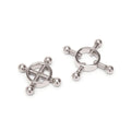 Prowler Red 4 Way Screw Nipple Clamp Set