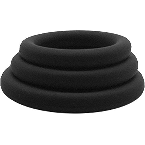 Rock Solid Black Gasket Silicone 3Pc Set