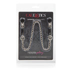 California Exotic Novelties Nipple Play Superior Clamps, Silver