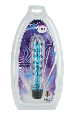 Shimmer Core Metallic Vibrator Blue