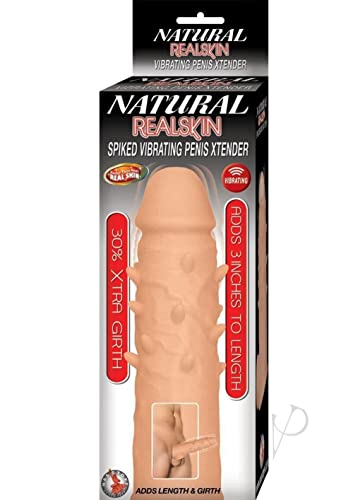 Natural Realskin Spik Vibrat Penis Xte W