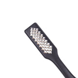 Spanking Paddle, Slut Leather SM Tool with Rivet for Extra Sensation Flirt Sex Restraint Bondage Adult Sex Toy for Couple Lover