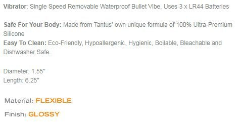 Tantus Sex/Adult Toys Goddess Vibrator Dildo- 100% Ultra-Premium Flexible Silicone Harness & Suction Cup Compatible Waterproof,