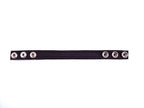 Rouge Cock Strap 3 Snap Black