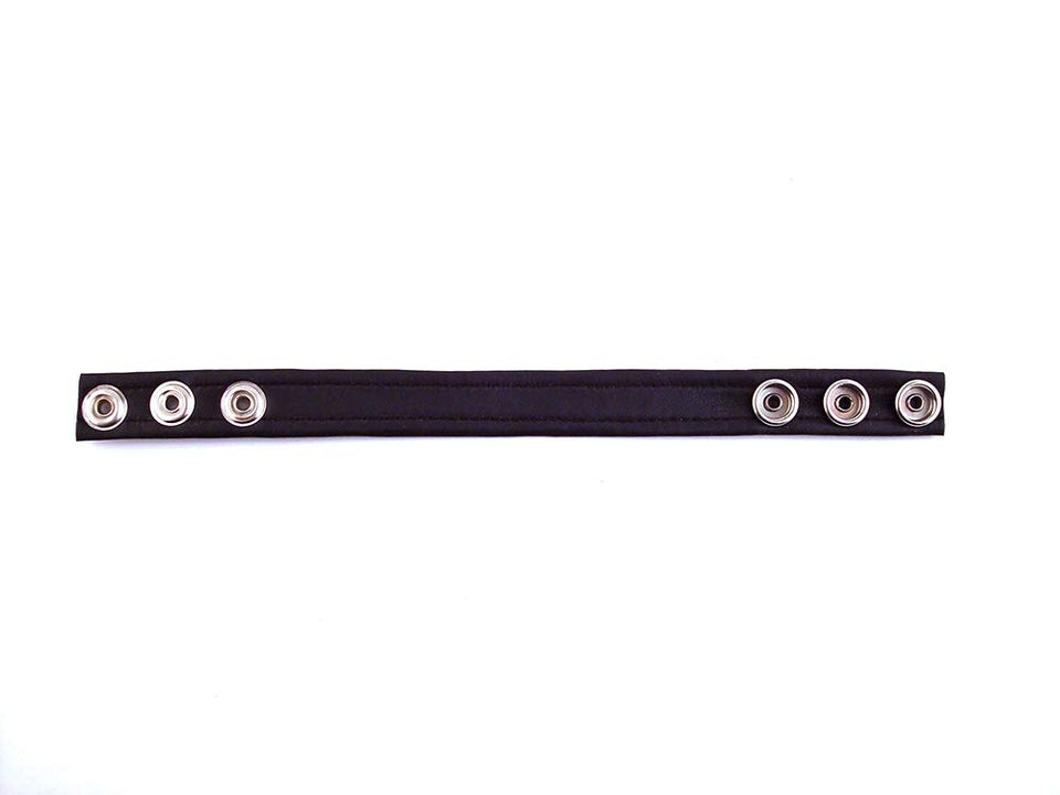 Rouge Cock Strap 3 Snap Black