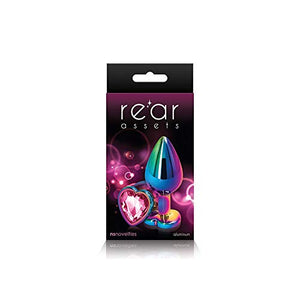 Rear Assets Mulitcolor Heart Medium Pink